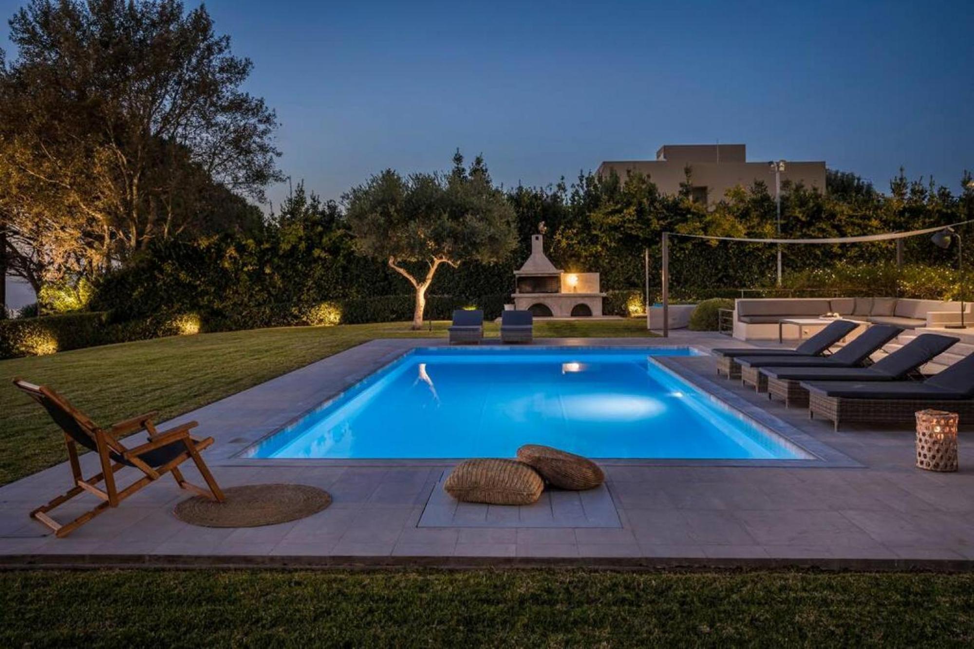 Villa Grande Azzurro In Lakíthra Extérieur photo