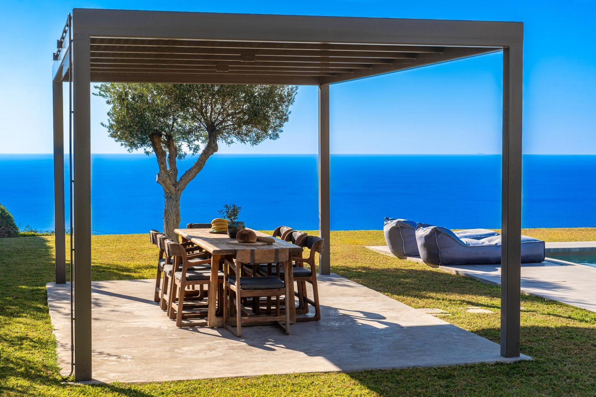Villa Grande Azzurro In Lakíthra Extérieur photo