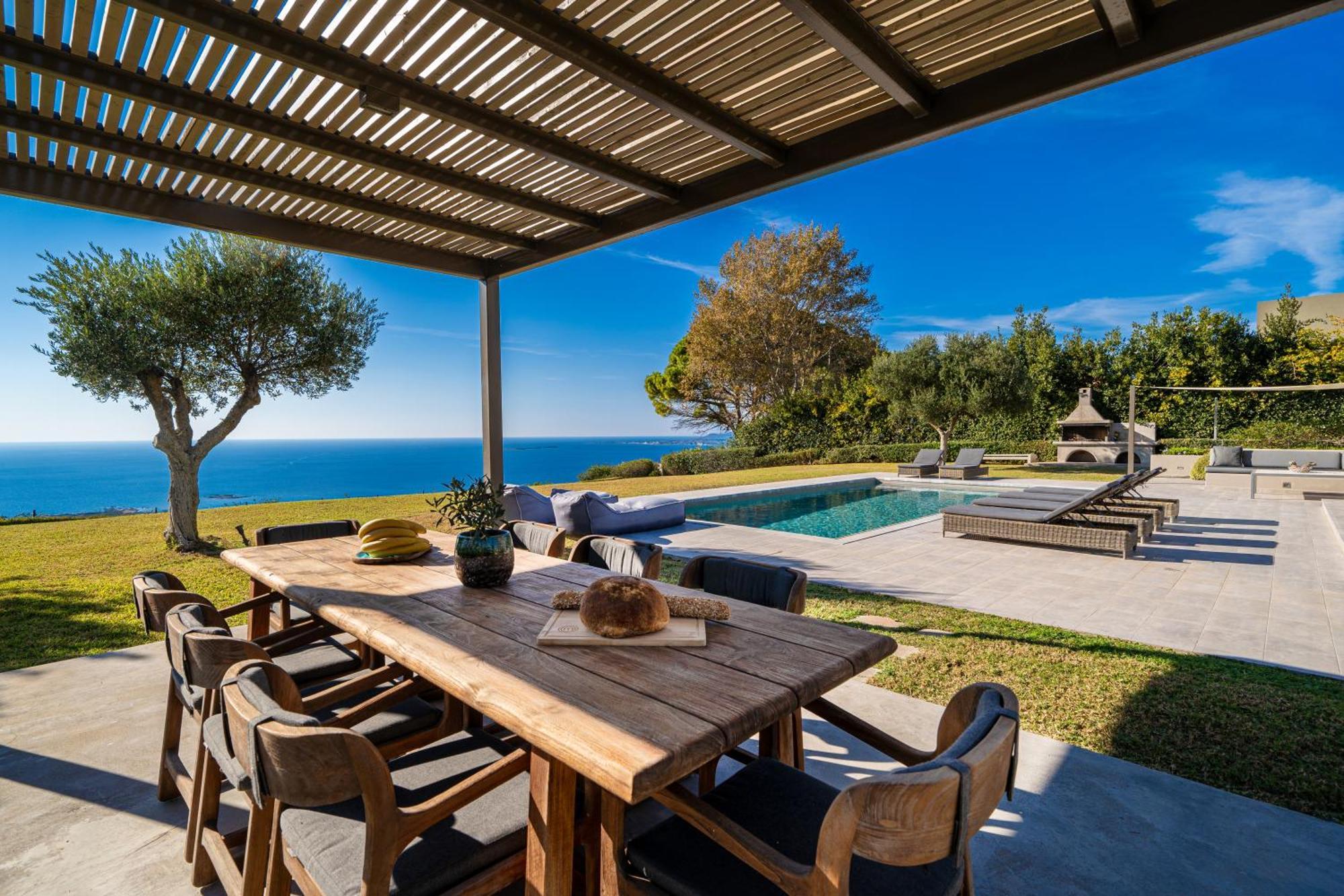 Villa Grande Azzurro In Lakíthra Extérieur photo