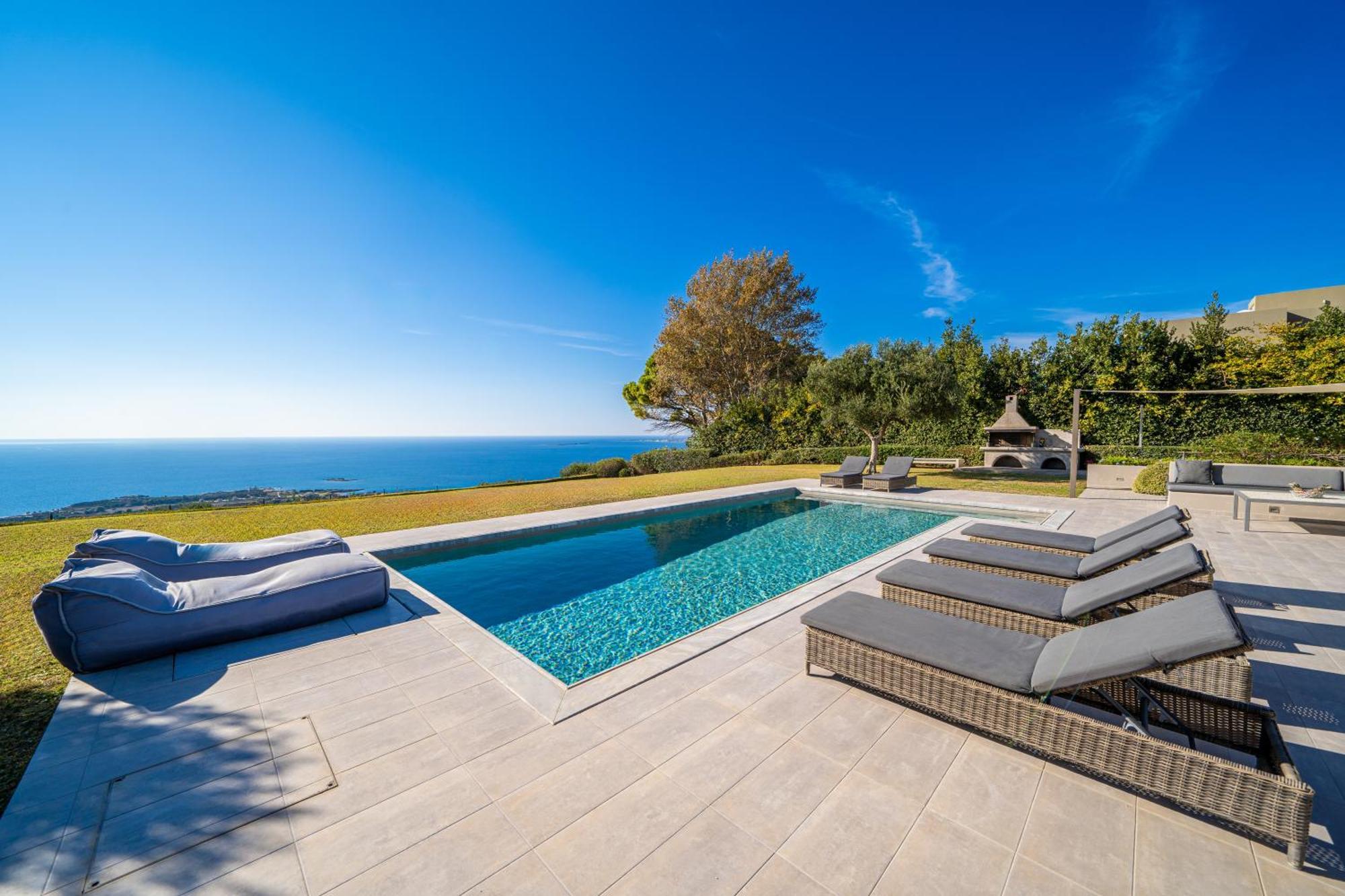 Villa Grande Azzurro In Lakíthra Extérieur photo