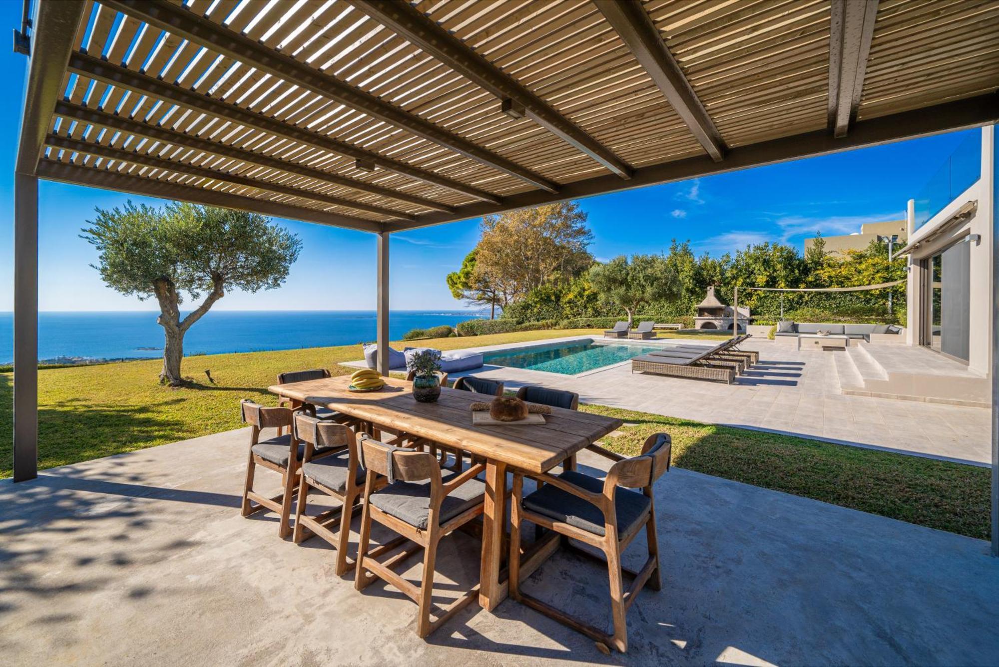 Villa Grande Azzurro In Lakíthra Extérieur photo