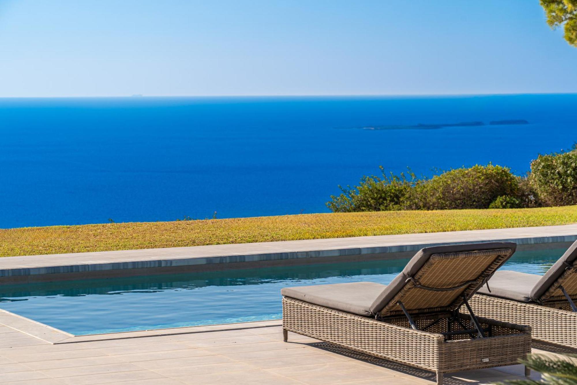 Villa Grande Azzurro In Lakíthra Extérieur photo
